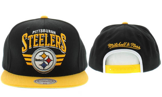 NFL Pittsburgh Steelers M&N Snapback Hat NU09